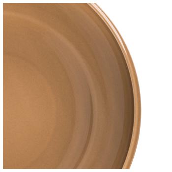 Krauff Zen Brown Deep Plate 21.5cm - buy, prices for MegaMarket - photo 4