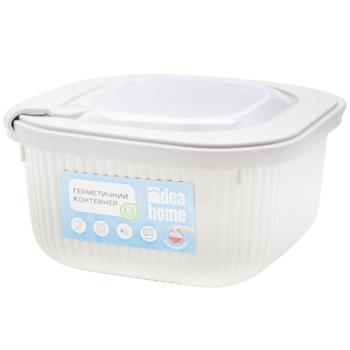 Контейнер Idea Home Line Box с крышкой 1,1 л в ассортименте - купить, цены на - фото 3