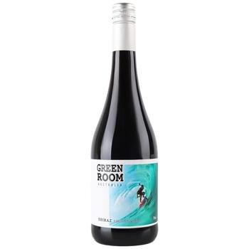 Green Room Shiraz Red Dry Wine 13.5% 0.75l - buy, prices for Auchan - photo 1