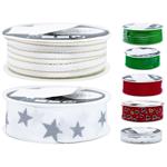 Decoris Polyester Ribbon 400cm in assortment