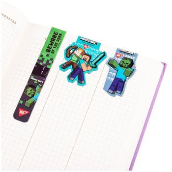 Закладки магнітні Yes Minecraft 3шт - купити, ціни на - фото 3