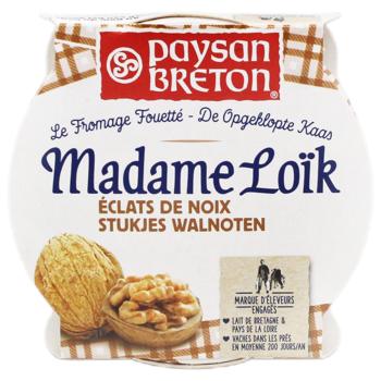 Сыр Paysan Breton Madame Loik мягкий взбитый с грецким орехом 60% 150г - купить, цены на - фото 2