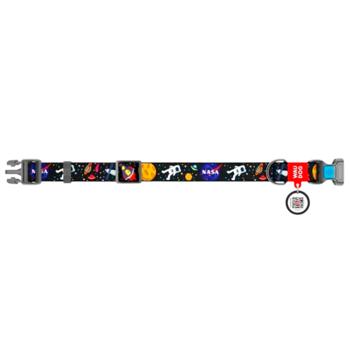 Waudog Nylon Dog Collar with QR Passport 23-35cm/15mm with Nasa Design - buy, prices for MasterZoo - photo 2