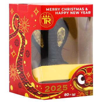 Truff Royal Snake Chocolate Figurine Made from Dark Confectionery Glaze 80g - buy, prices for Auchan - photo 2