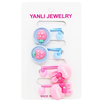 Hair Bands 4pcs 3727-23 - buy, prices for COSMOS - photo 4