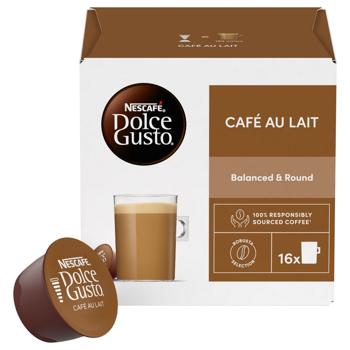 Кофе в капсулах NESCAFÉ® DOLCE GUSTO® Café au Lait 10г*16шт - купить, цены на - фото 2