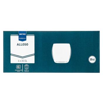 Metro Professional Alloso Glass 350ml 6pcs - buy, prices for METRO - photo 2
