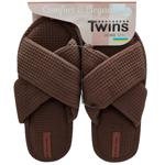 Twins 13876 Wafers Chocolate Women's Slippers s.36/37
