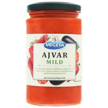 Vegeta Ajvar Mild 350g