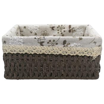 Коробка мебельная с тканью 26*20*12см - купить, цены на КОСМОС - фото 3