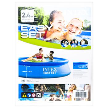 Intex Easy Set Inflatable Pool 244x61cm - buy, prices for METRO - photo 2