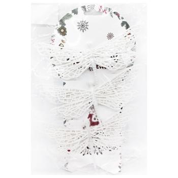 Прикраса ялинкова Метелик 3шт*17см