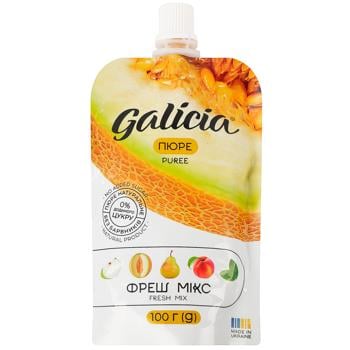 Пюре Galicia Фреш микс вкус Дыни и мяты 100 - купить, цены на WINETIME - фото 1