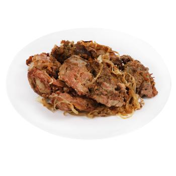 Fried Chicken Liver with Onions - buy, prices for COSMOS - photo 1