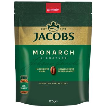 Кофе растворимый Jacobs Monarch 170г - купить, цены на КОСМОС - фото 1