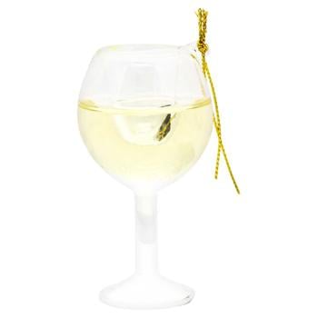 Підвіска Келих білого вина 4,1х7,9см