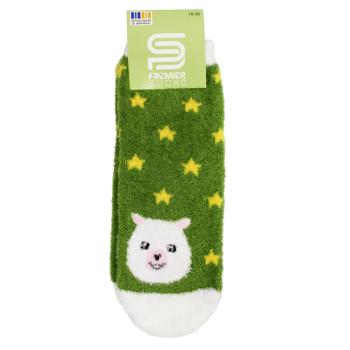 Носки детские Premier Socks пушистые р.18-20 зеленый - купить, цены на NOVUS - фото 1