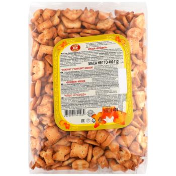 Biscuit-Chocolate Bukovki Crackers 400g - buy, prices for Chudo Market - photo 1