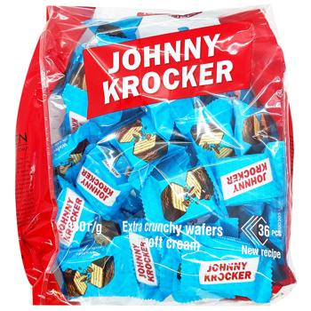 Roshen Johnny Krocker Waffles with Filling With Coconut 350g - buy, prices for Za Raz - photo 1