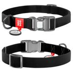 Нашийник для собак COLLAR WOUDOG Водостійкий L - чорний