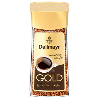 Кофе Dallmayr Gold растворимый 100г - купить, цены на Auchan - фото 1