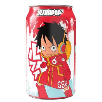 Напій газований Ultra Pop One Piece Полуниця 0,33л - купити, ціни на КОСМОС - фото 1