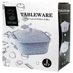 Кастрюля жаростойкая круглая 25см 65636-11