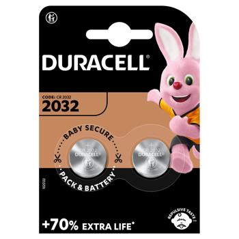 Батарейка Duracell литиевая 3V 2032 2шт - купить, цены на КОСМОС - фото 2