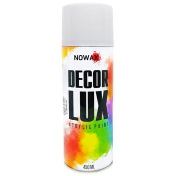 Краска Nowax Decor Lux кремово-белая 450мл - купить, цены на Таврия В - фото 1