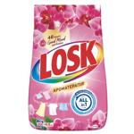 Стиральный порошок Losk Color Ароматерапия Эфирные масла и аромат малазийского цветка автомат 4,5кг