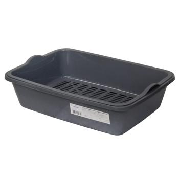 Priroda Barsik Deep Toilet with Grid for Cats 40x30x11cm Color in Assortment - buy, prices for MasterZoo - photo 4