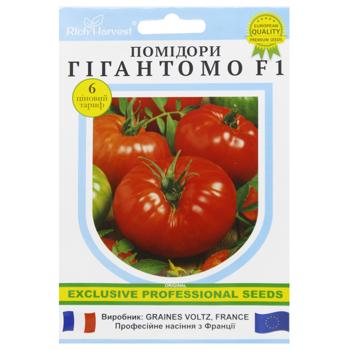 Rich Harvest Tomatoes Gigantomo Seeds F1 5 pcs - buy, prices for COSMOS - photo 1