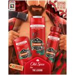 Набір подарунковий Дезодорант твердий Old Spice Bearglove 50мл + Дезодорант аерозольний Old Spice Bearglove 150мл + Гель для душу Old Spice Bearglove 2в1 250мл