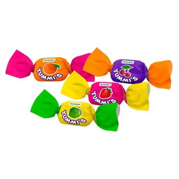 Roshen Yummi's Toffee Candies with Fruit Flavor
