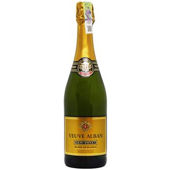 Veuve Alban White Semi-Sweet Sparkling Wine 10.5% 0.75l