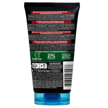 Garnier 3in1 For Washing Gel with Coal 150ml - buy, prices for COSMOS - photo 2