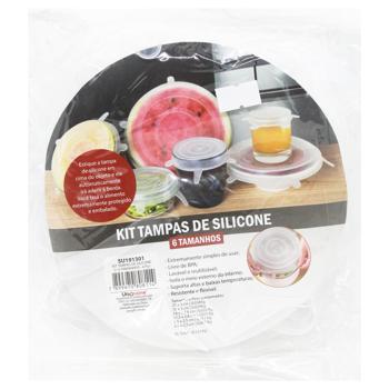 Набор крышек силиконовых 6шт 16523-24 - купить, цены на Таврия В - фото 1