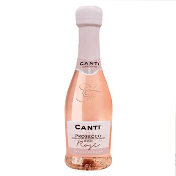 Canti Prosecco Rose Extra Dry Sparkling Wine 11% 200ml