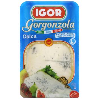 Igor Gorgonzola Dolche Cheese 48% 150g - buy, prices for MasterZoo - photo 1