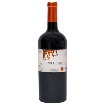 Вино Carillonade Бордо красное сухое 0,75л - купить, цены на Чудо Маркет - фото 1