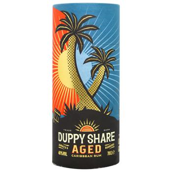 Ром Duppy Share Aged 40% 0,7л - купить, цены на - фото 3