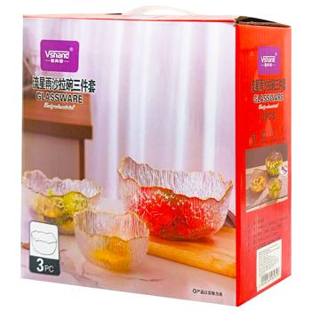 Набор салатников 3шт VW8093 - купить, цены на Таврия В - фото 1