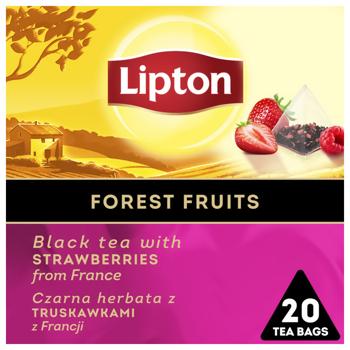 Чай черный Lipton Forest Fruits 1,5г*20шт
