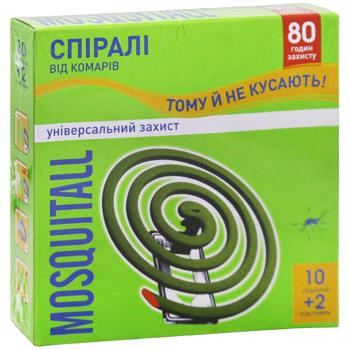 Mosquitall Universal Protection Spirals Against Mosquitoes 10pcs - buy, prices for - photo 3