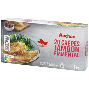 Auchan Pancakes with Ham and Cheese 1kg - buy, prices for Auchan - photo 1