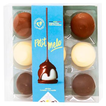 Petit Melo Assorted Chocolate Candies with Vanilla and Mocha 85g