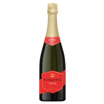 Вино игристое Berberana Marques de Monistrol Cava DO белое брют 11,5% 0,75л - купить, цены на Biotus - фото 1