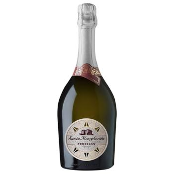Вино игристое Santa Margherita Valdobbiadene Prosecco Superiore DOCG белое экстра сухое 11,5% 0,75л - купить, цены на ULTRAMARKET - фото 1
