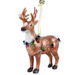 Decoris Deer Pendant 4x10x13cm