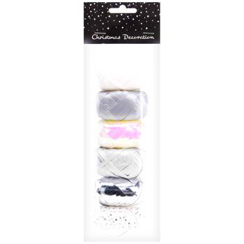 Набор лент для декорирования подарков 5х800мм 6шт - купить, цены на METRO - фото 1